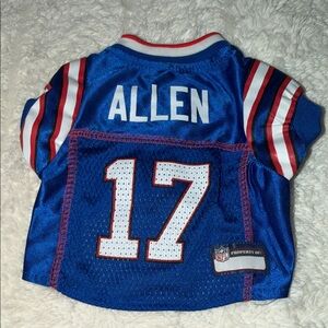 NFL Josh Allen Buffalo Bills Pet Jersey